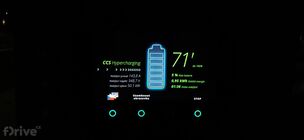 Honda e - test nabíjení v zimě