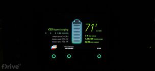 Honda e - test nabíjení v zimě