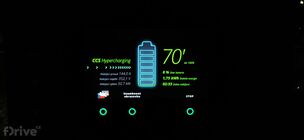 Honda e - test nabíjení v zimě