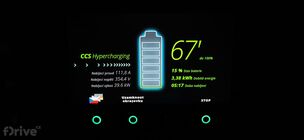 Honda e - test nabíjení v zimě