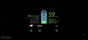 Honda e - test nabíjení v zimě