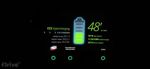 Honda e - test nabíjení v zimě