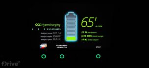 Honda e - test nabíjení v zimě