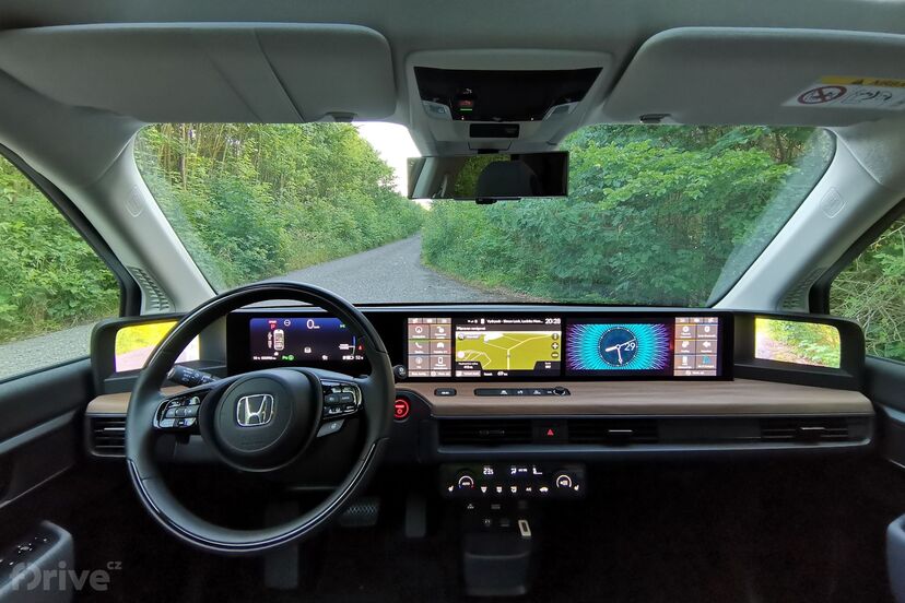 Honda e, interiér