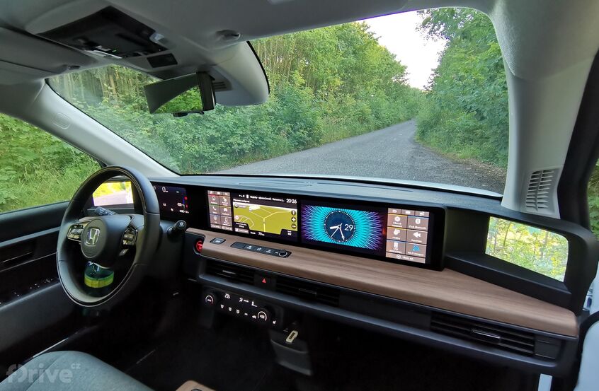 Honda e, interiér