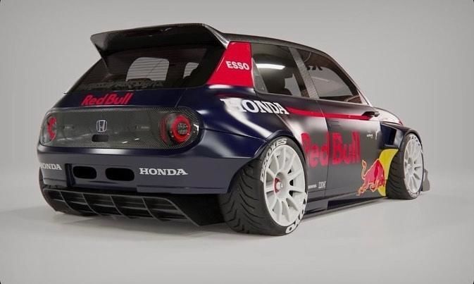 Honda e ve speciální sportovní úpravě