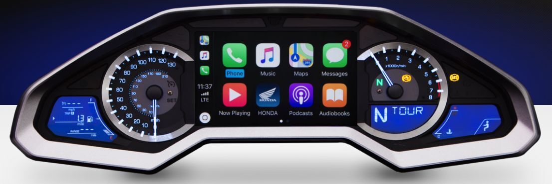Honda Gold Wing Apple CarPlay