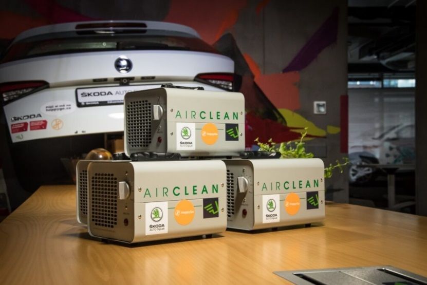 HoppyGo  - dezinfekce vozu