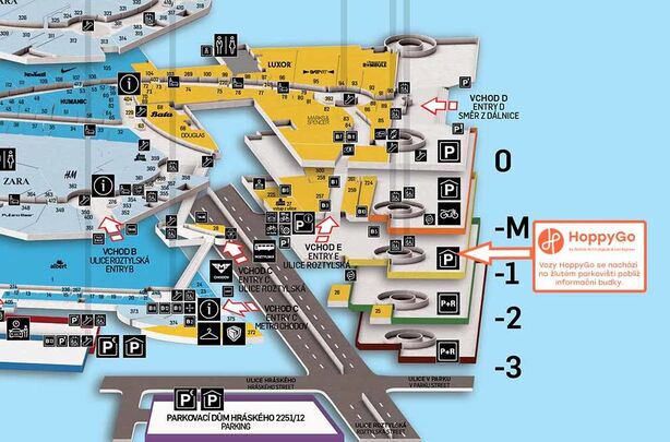 HoppyGo Pick up point