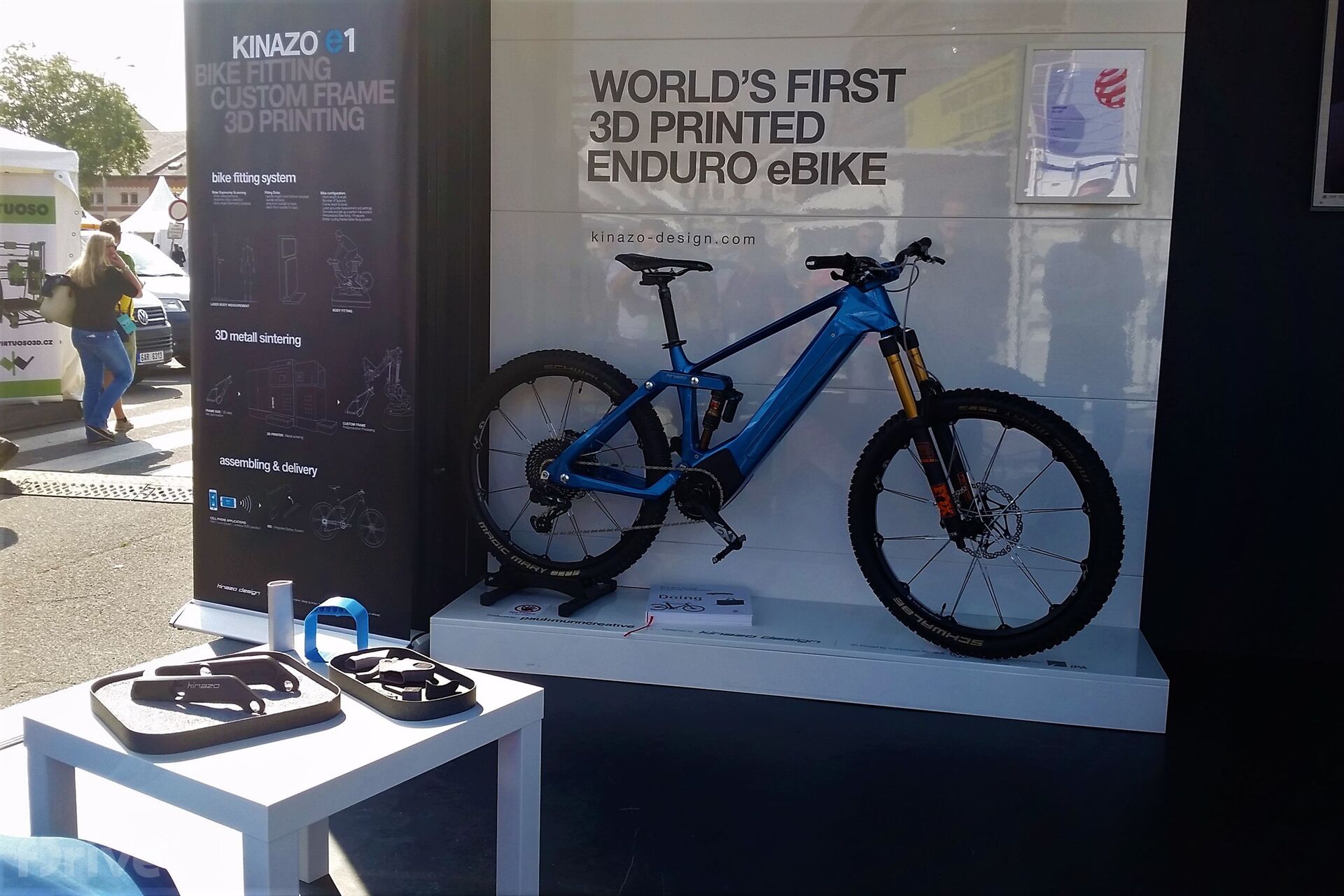 Horské elektrokolo vytištěné na 3D tiskárně