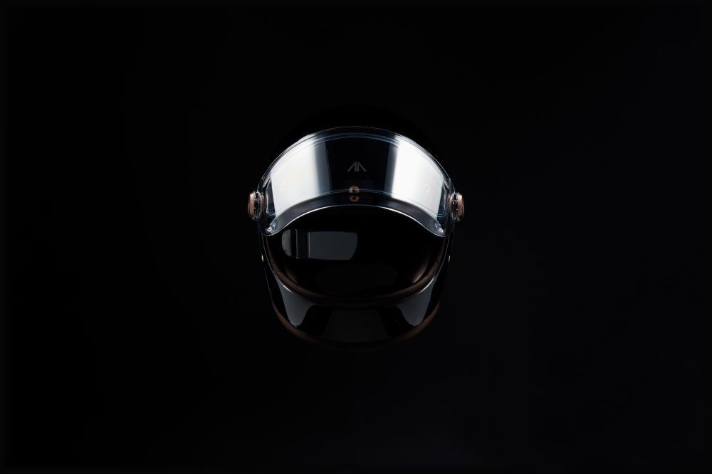 HUD helma s displejem