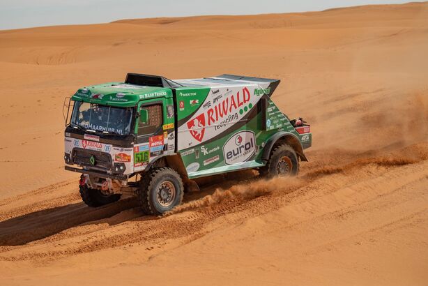 Hybridní kamion Renault - Riwald Dakar Team