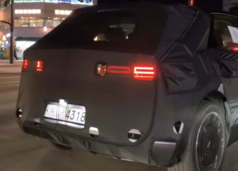 Hyundai Ioniq 5 - zadní světla