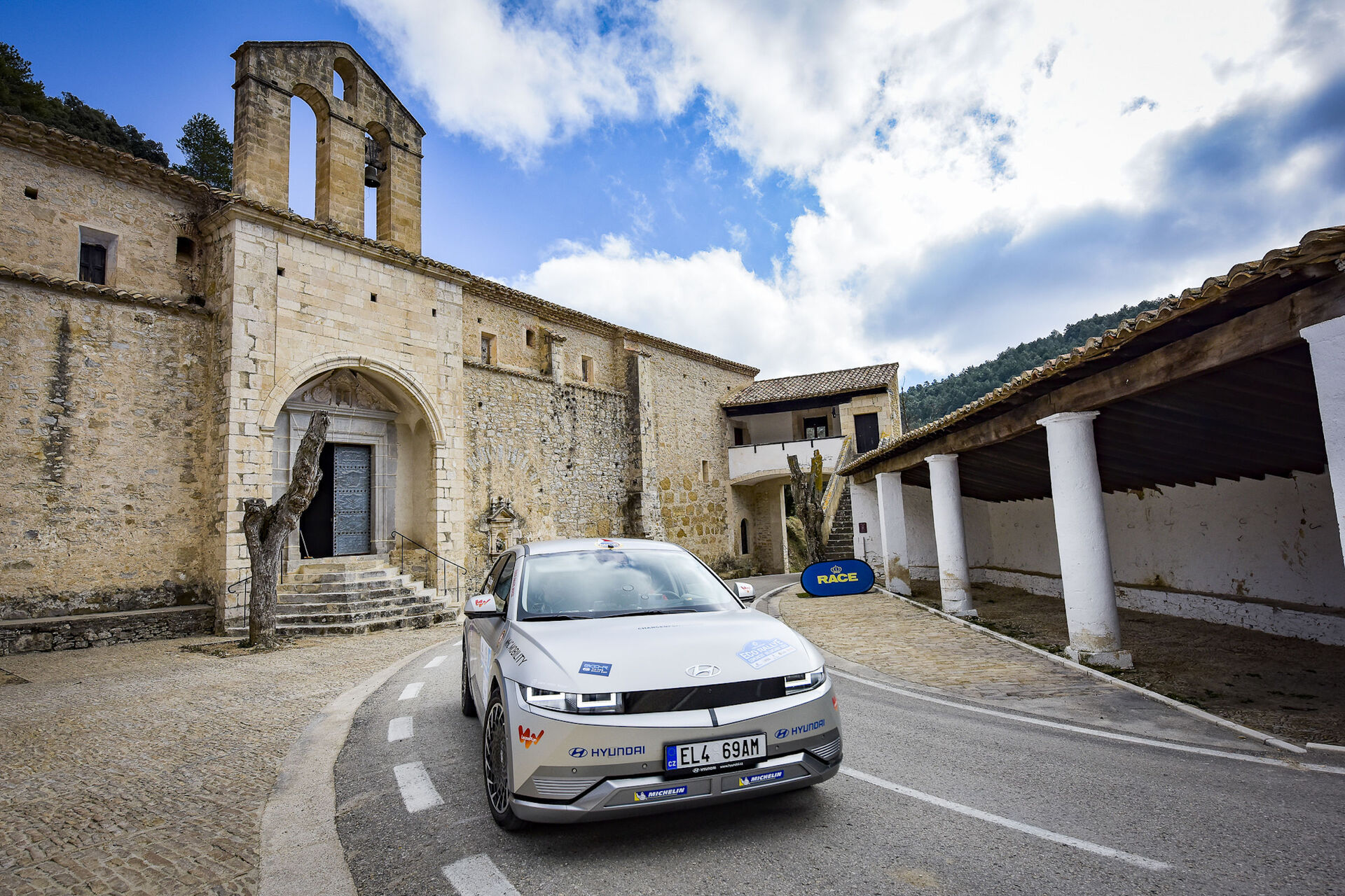 Hyundai Ioniq 5 na španělské eco-rally