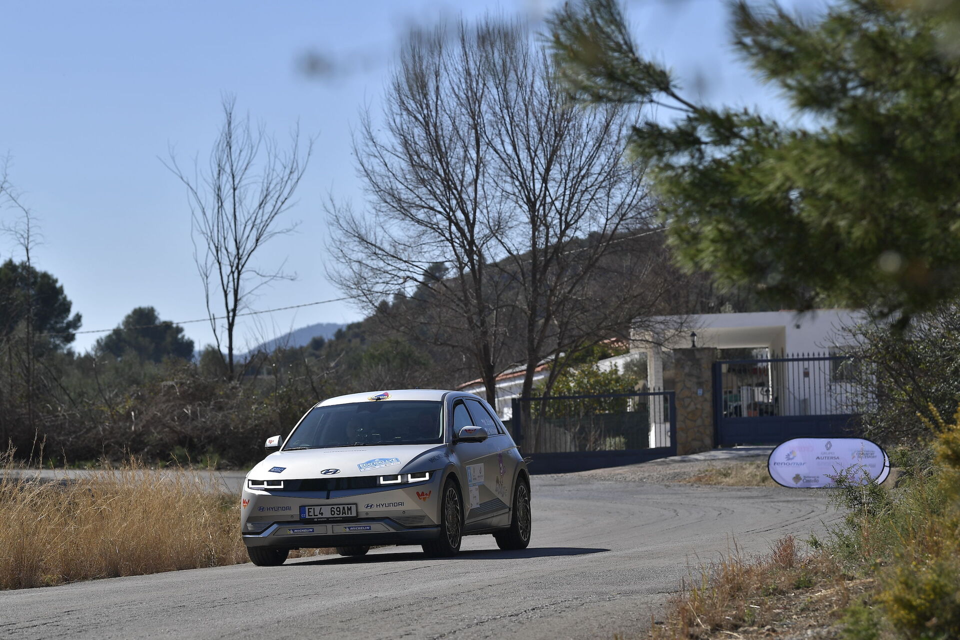Hyundai Ioniq 5 na španělské eco-rally
