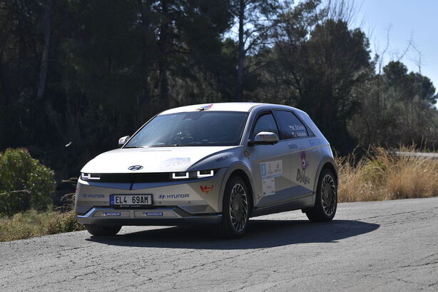 Hyundai Ioniq 5 na španělské eco-rally