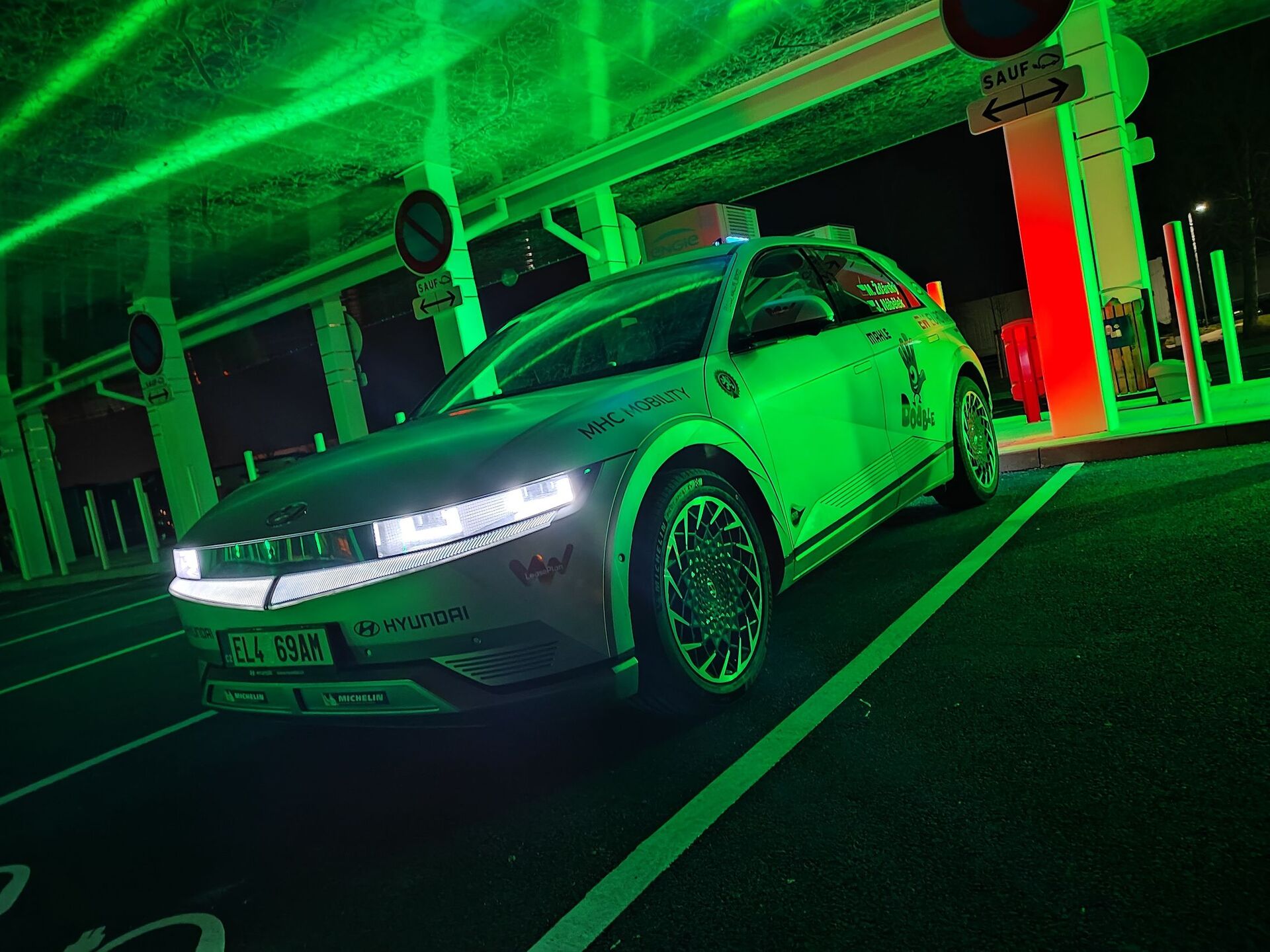 Hyundai Ioniq 5 na španělské eco-rally