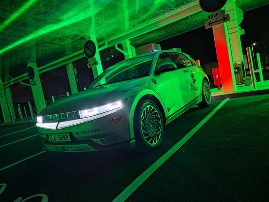 Hyundai Ioniq 5 na španělské eco-rally