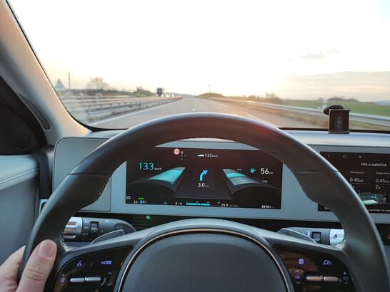 Hyundai Ioniq 5 na španělské eco-rally