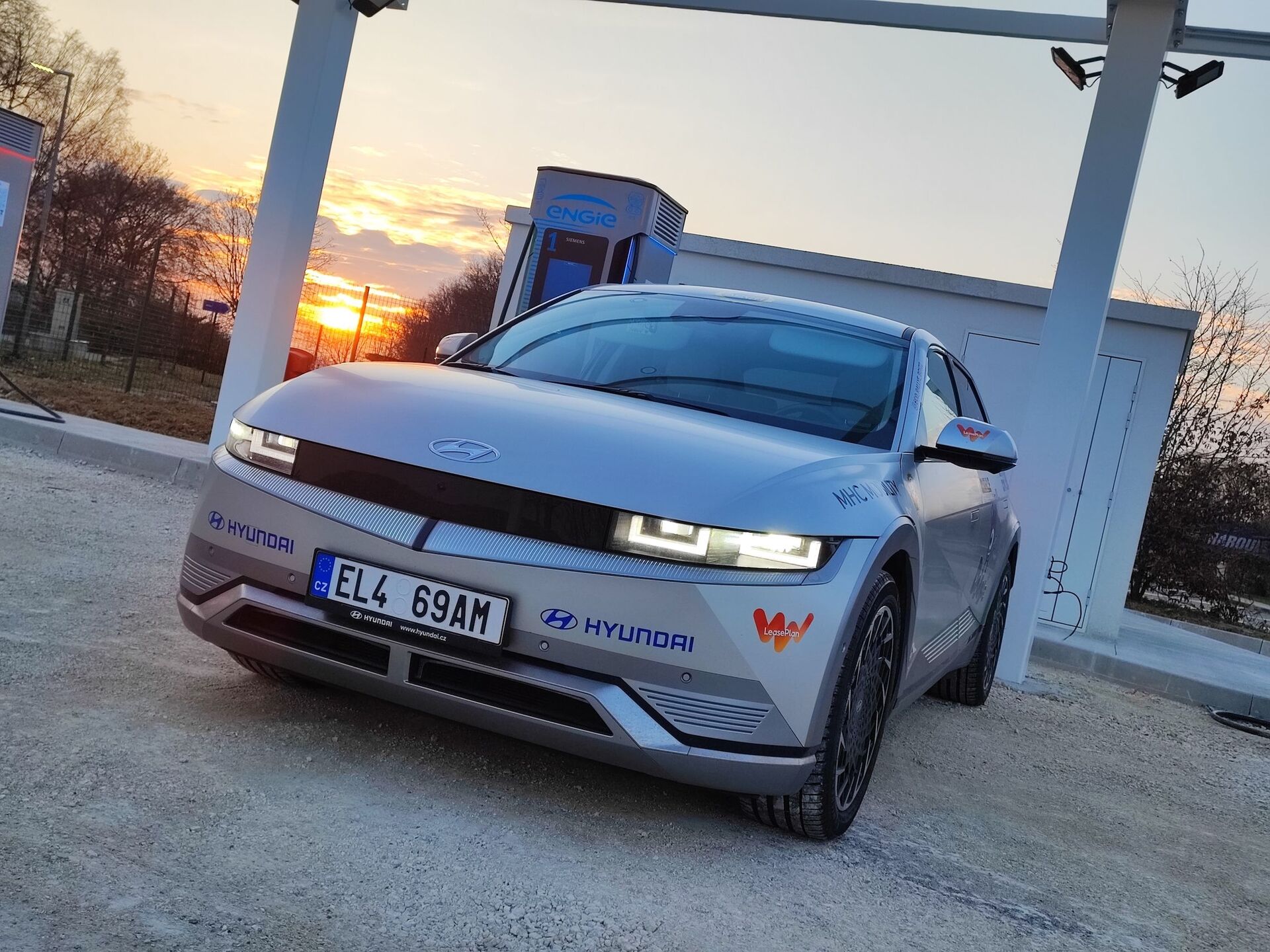 Hyundai Ioniq 5 na španělské eco-rally