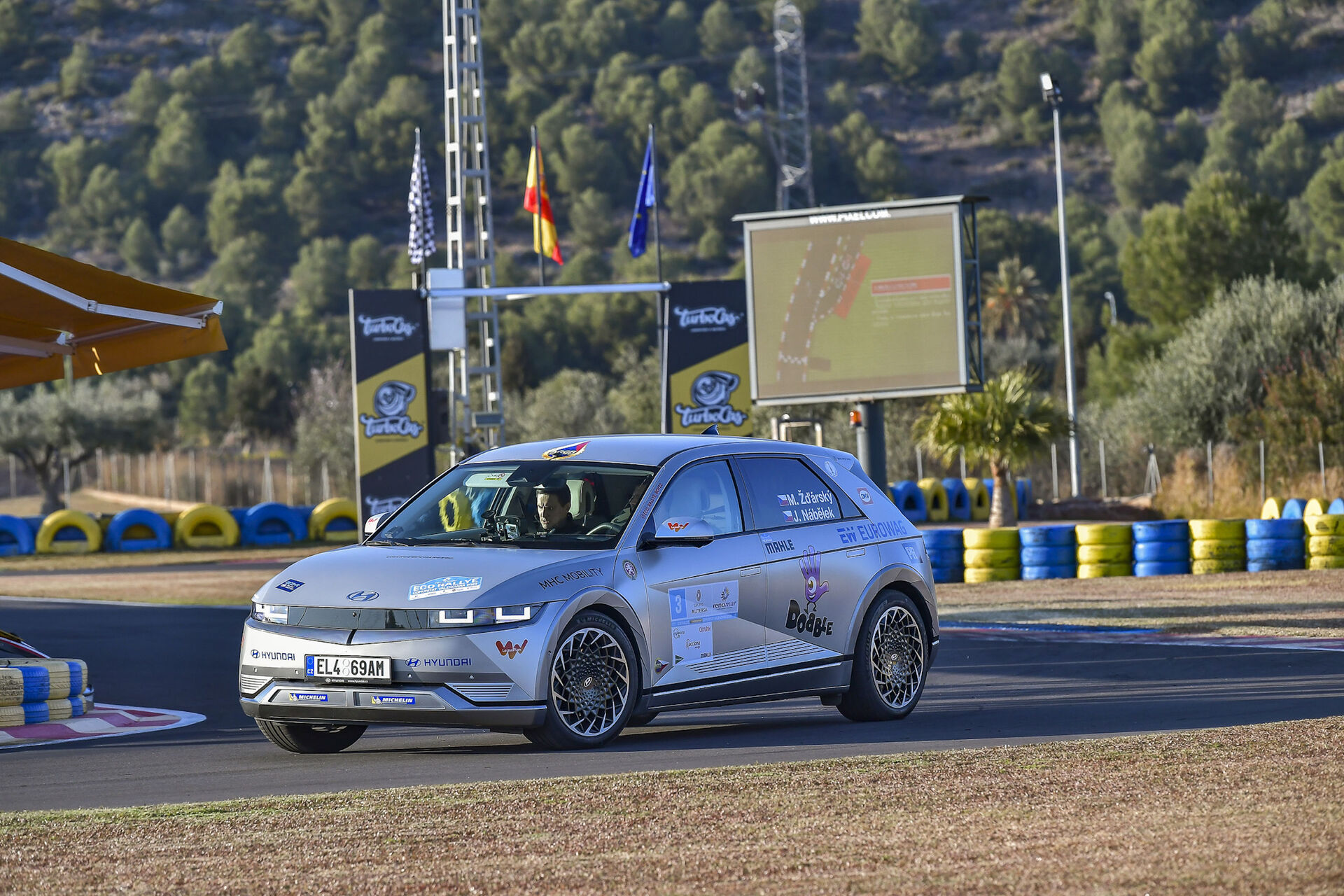 Hyundai Ioniq 5 na španělské eco-rally