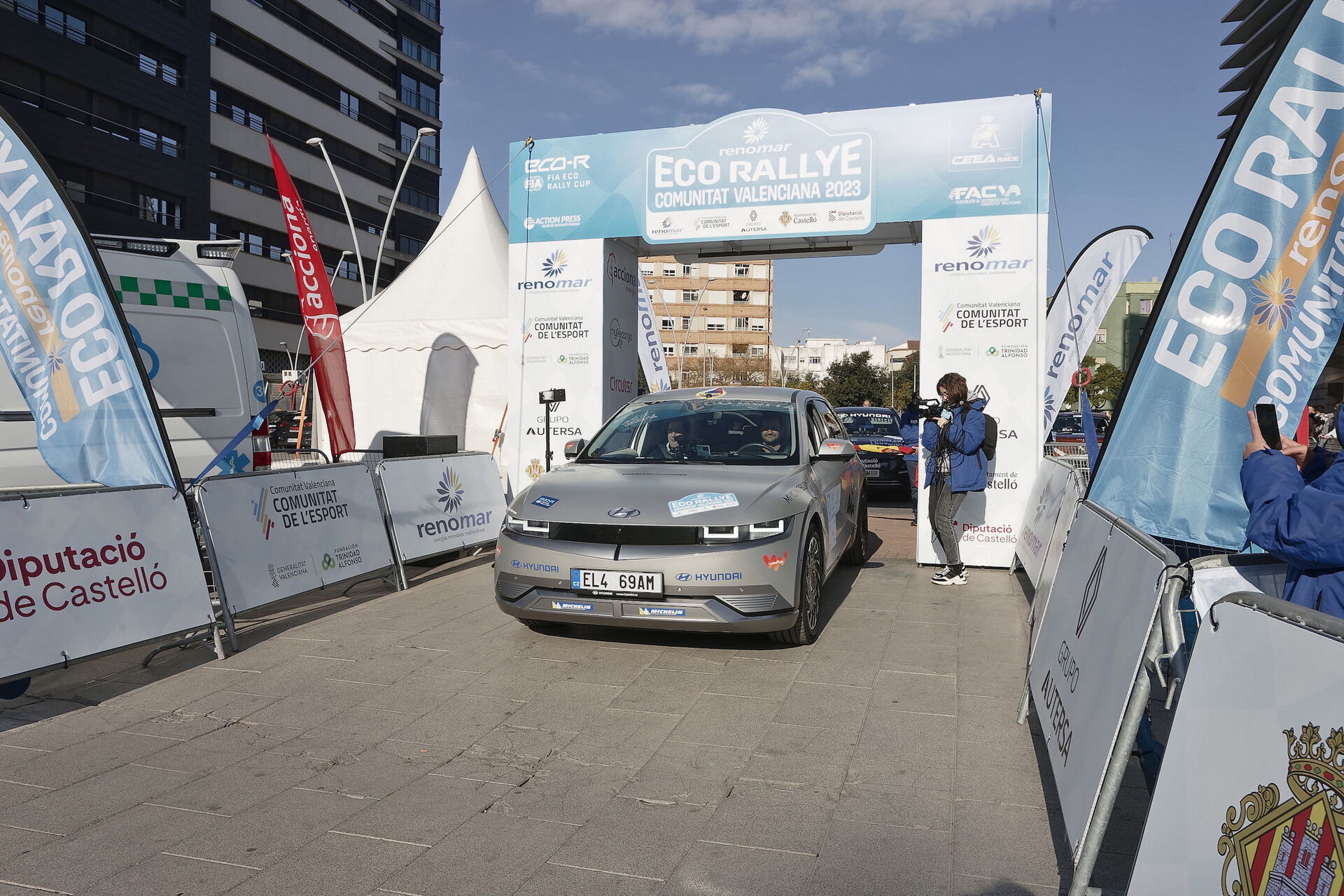 Hyundai Ioniq 5 na španělské eco-rally