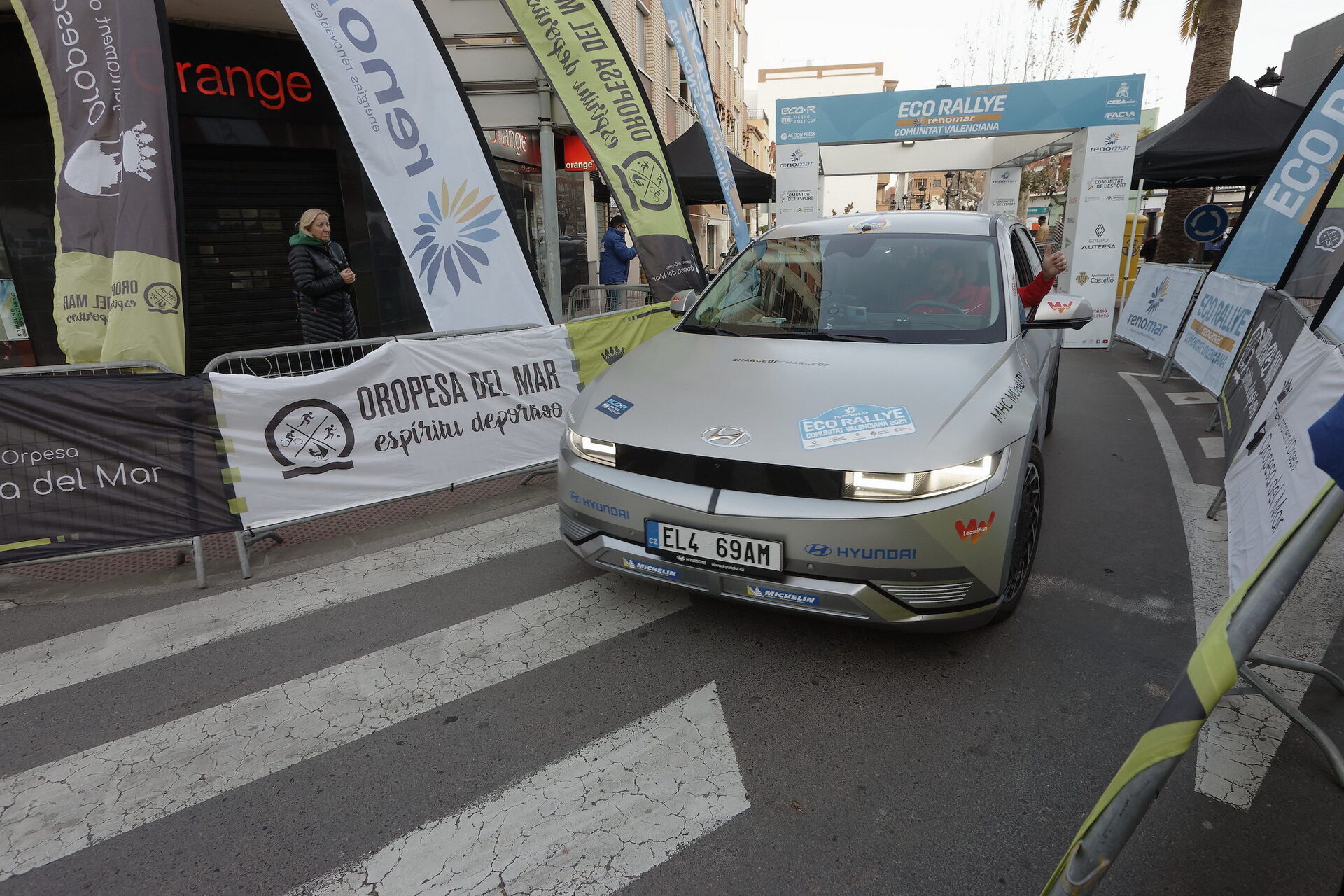 Hyundai Ioniq 5 na španělské eco-rally