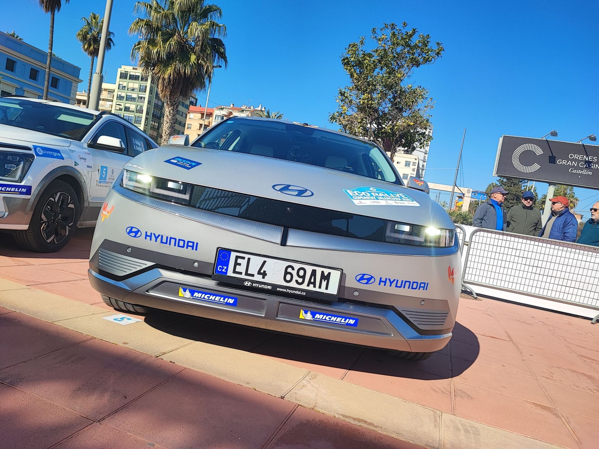 Hyundai Ioniq 5 na španělské eco-rally