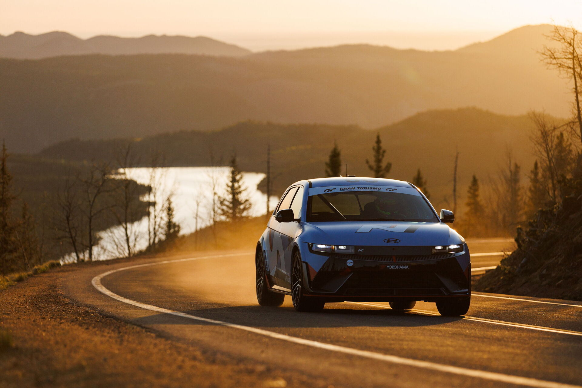 Hyundai Ioniq 5 N na Pikes Peaku