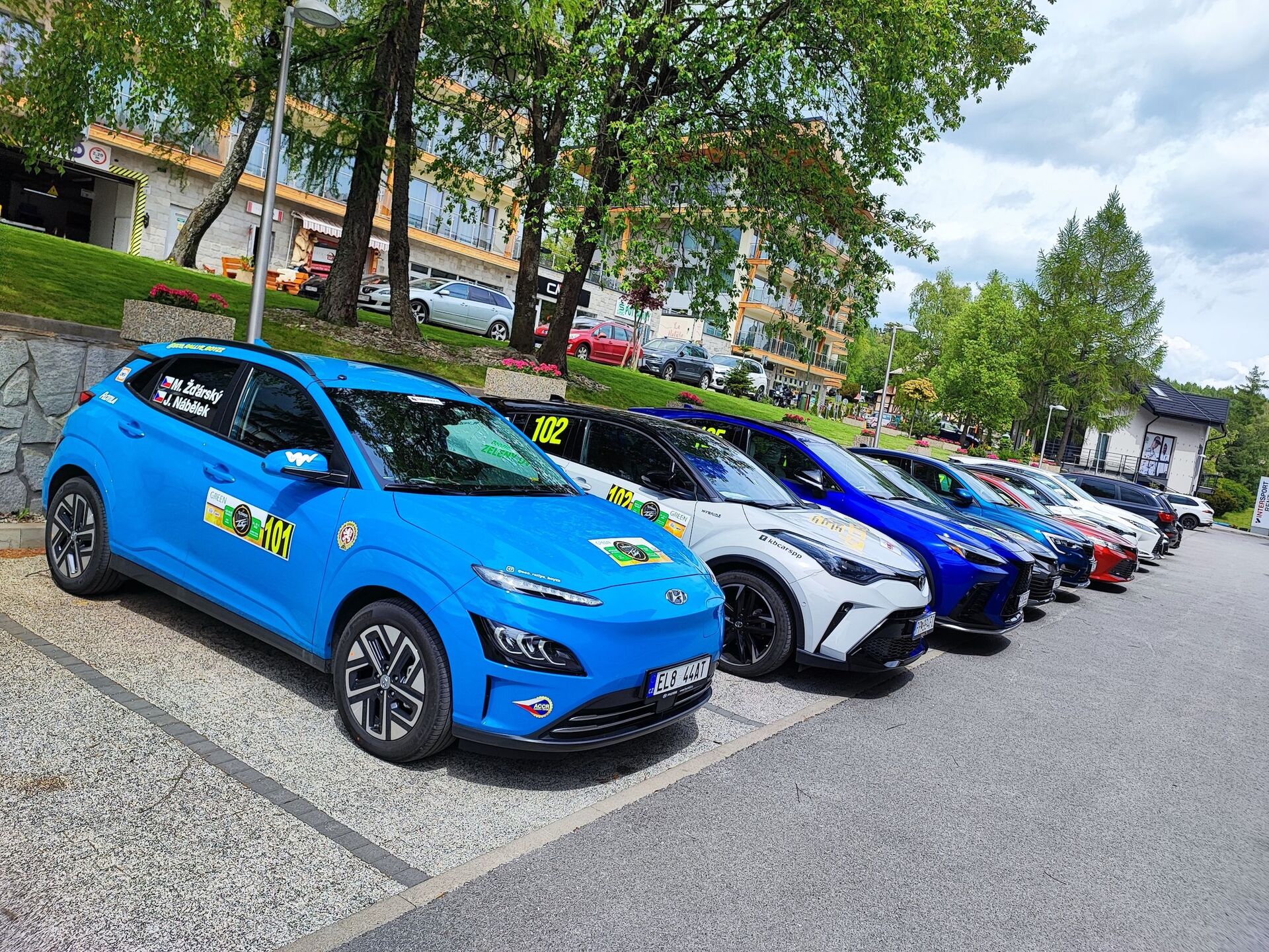 Hyundai Kona Electric týmu @eco_rallye_boyzz