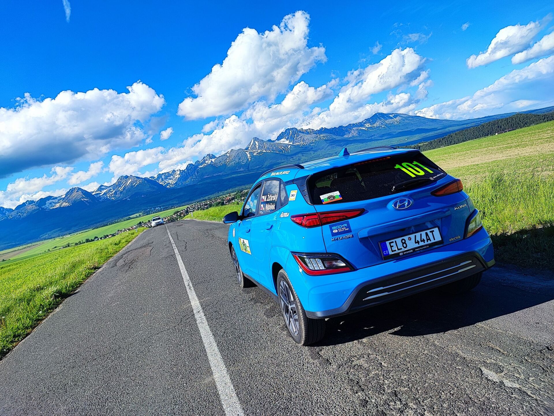 Hyundai Kona Electric týmu @eco_rallye_boyzz