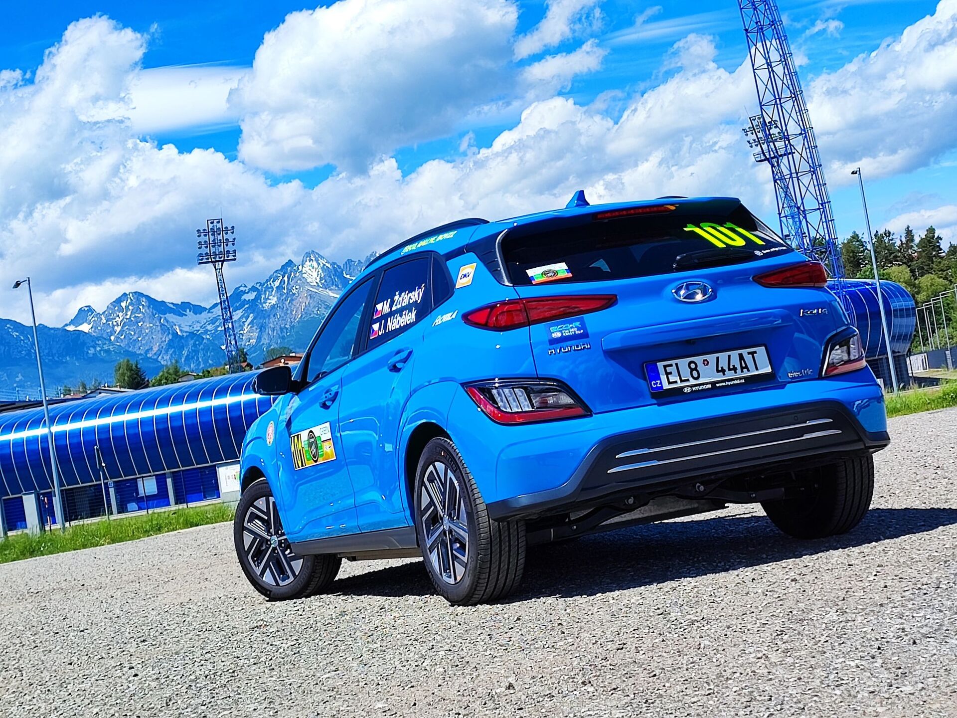 Hyundai Kona Electric týmu @eco_rallye_boyzz