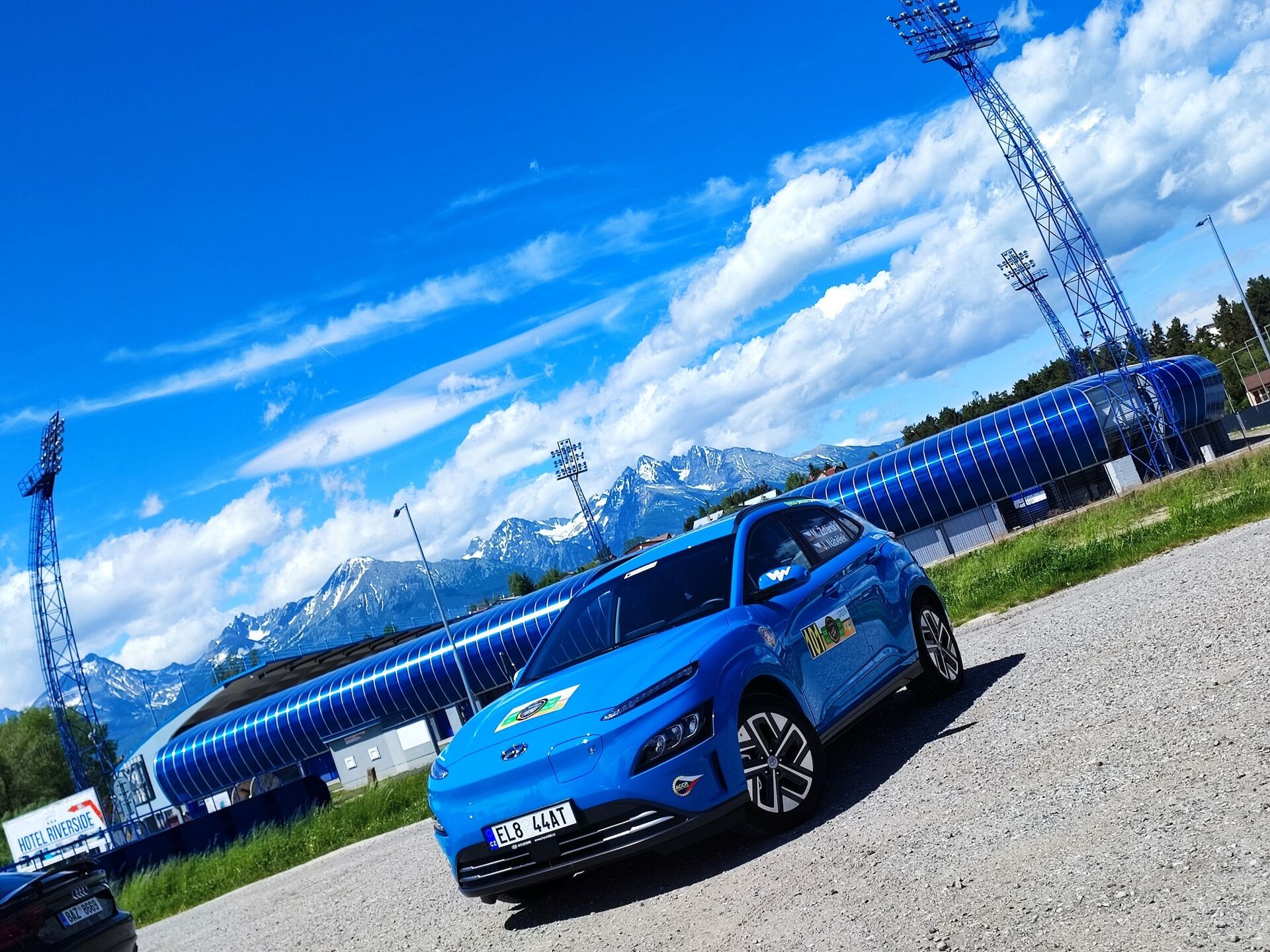 Hyundai Kona Electric týmu @eco_rallye_boyzz