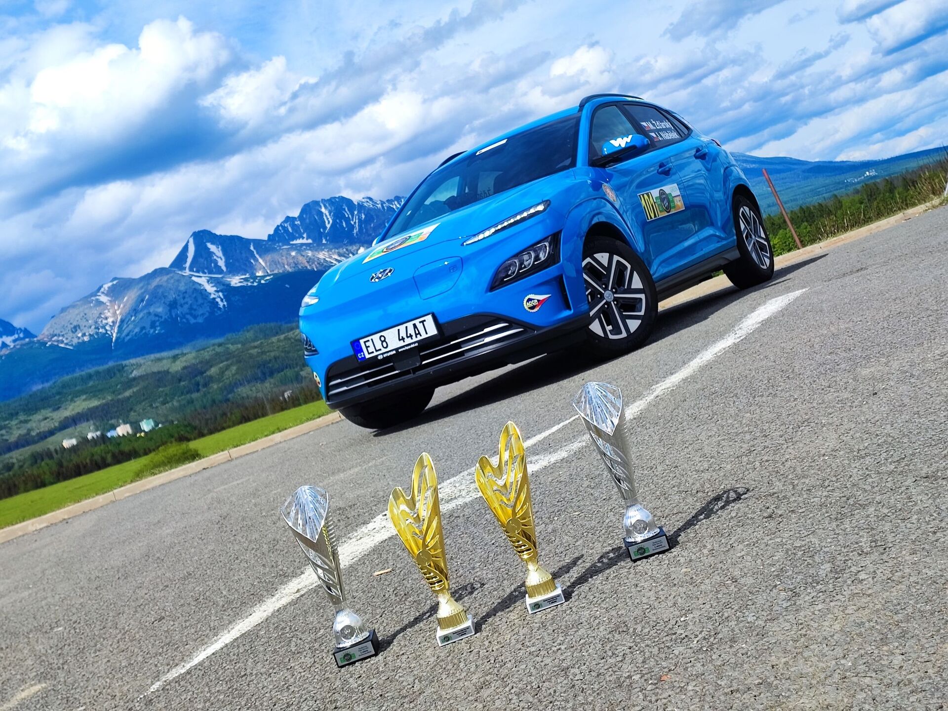 Hyundai Kona Electric týmu @eco_rallye_boyzz