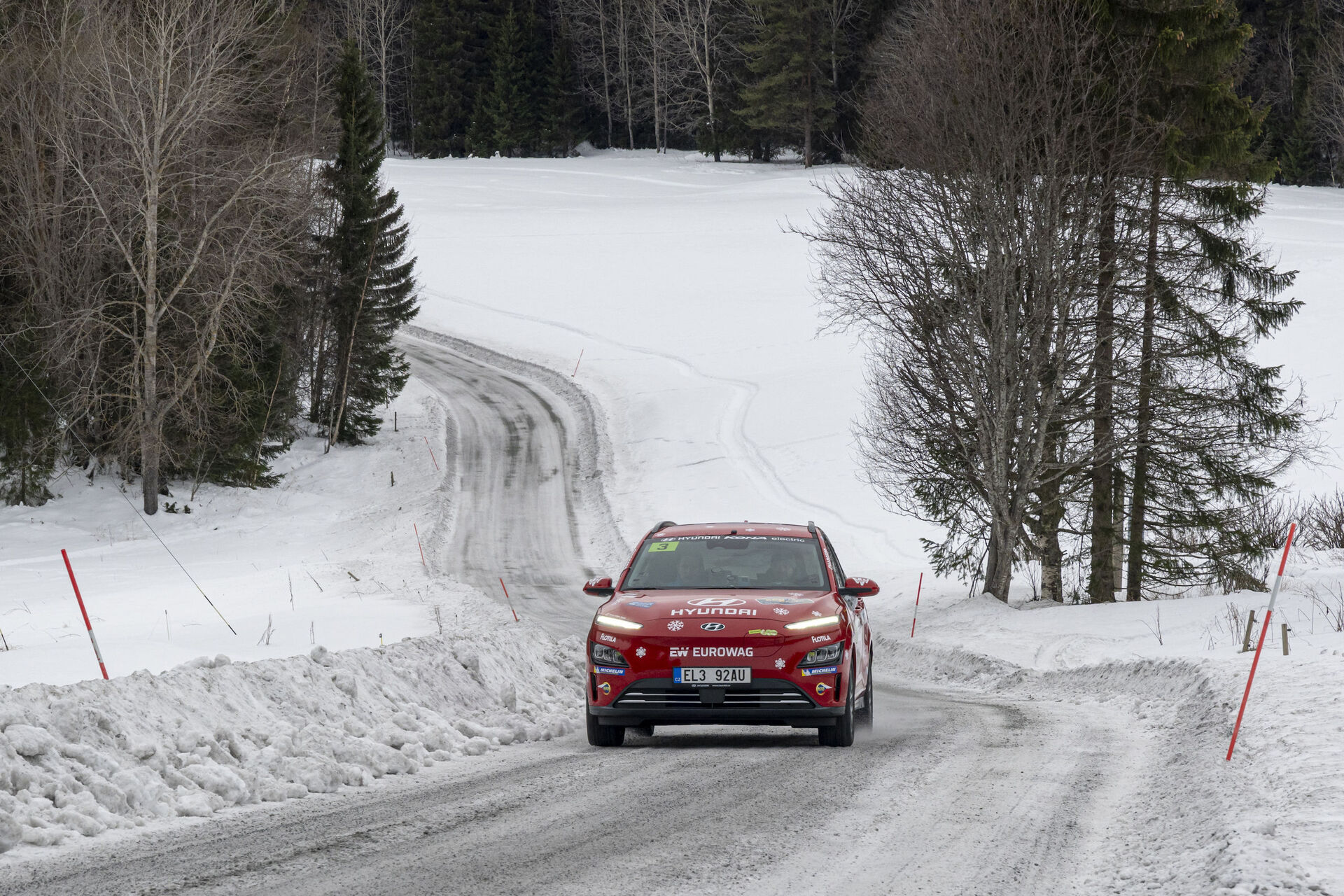 Hyundai Kona Electric týmu Eco_Rallye_Boyzz