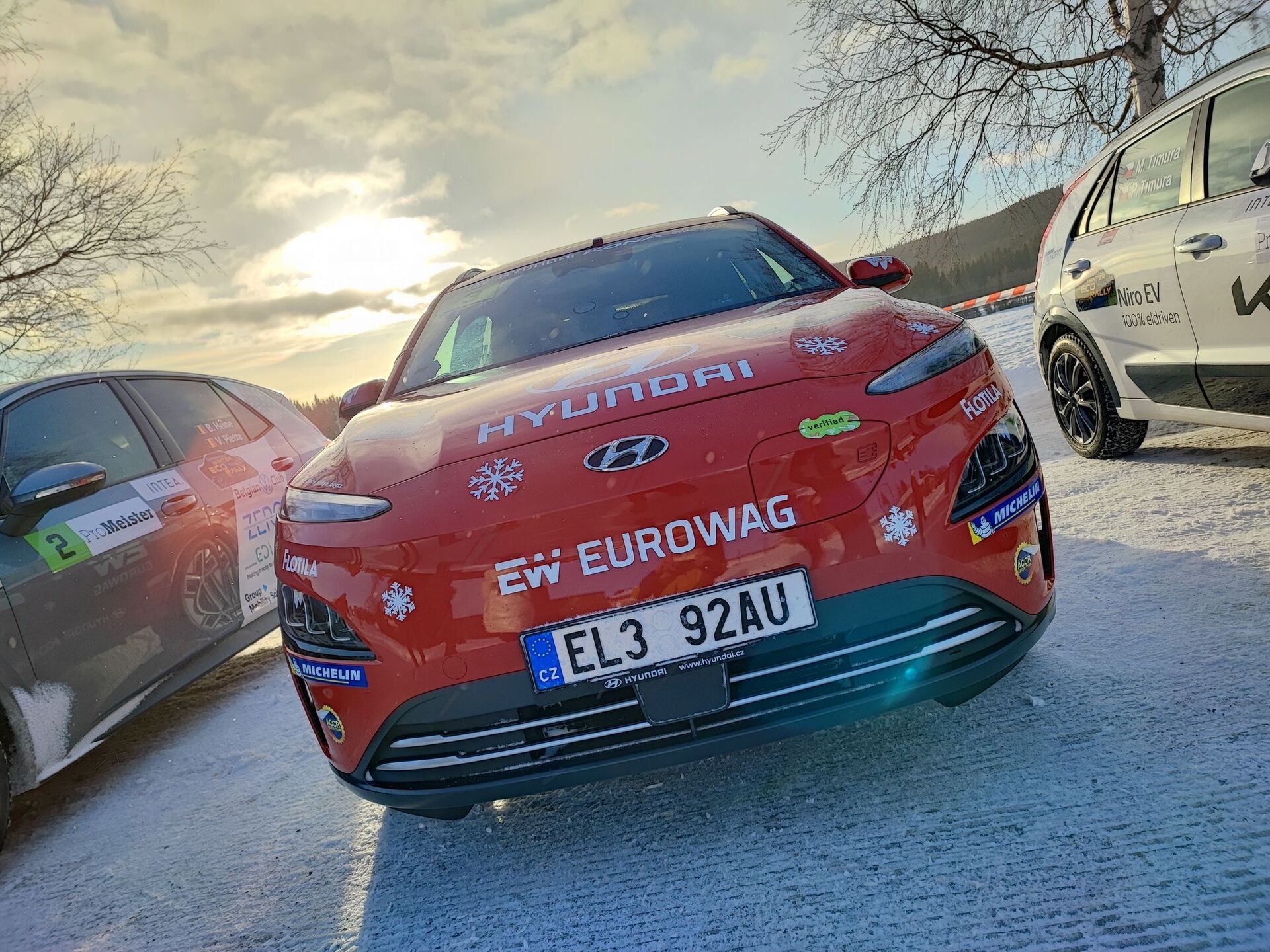 Hyundai Kona Electric týmu Eco_Rallye_Boyzz