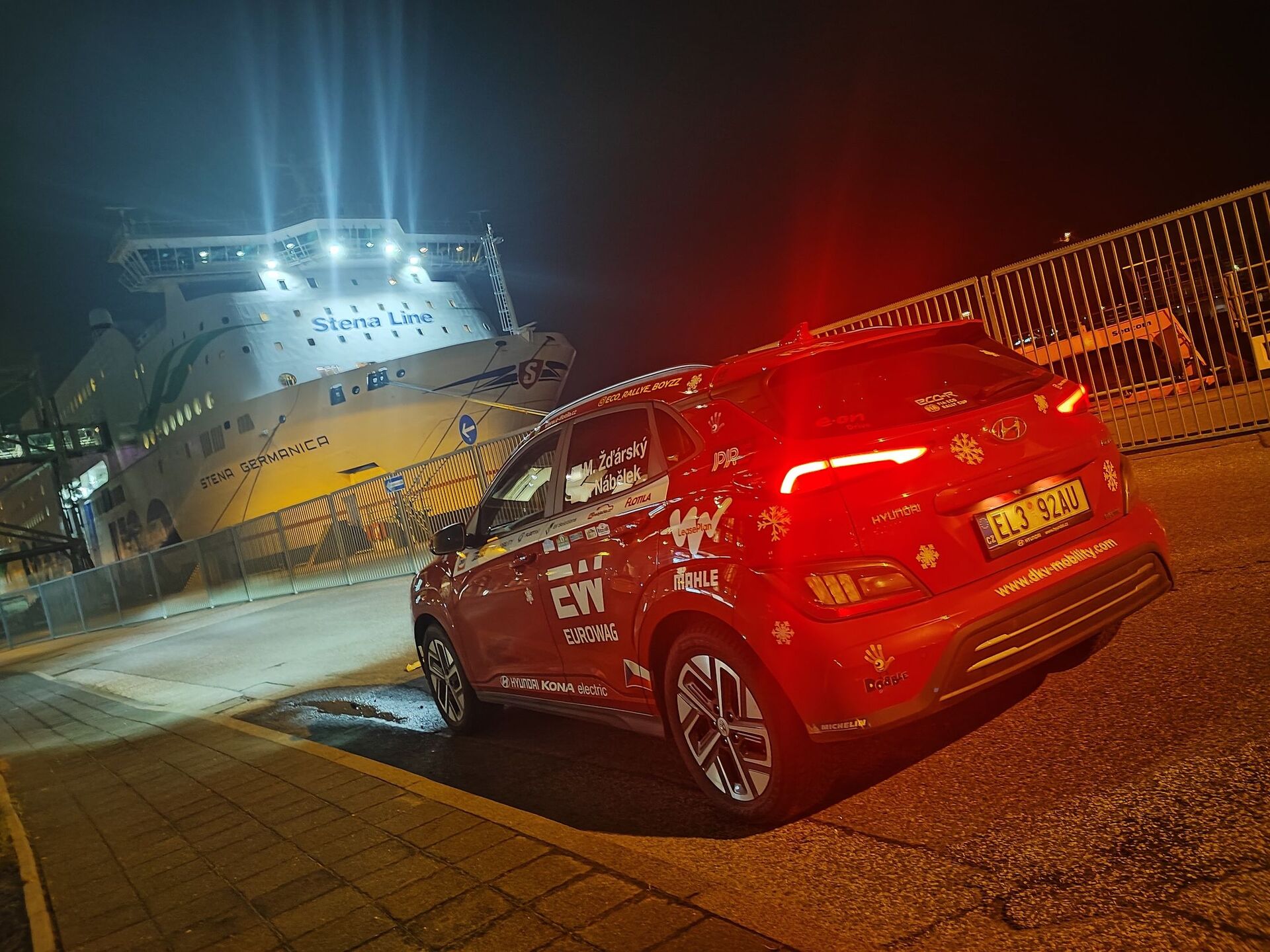 Hyundai Kona Electric týmu Eco_Rallye_Boyzz