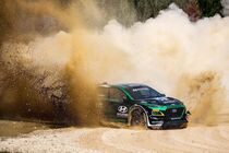 Hyundai Kona EV rally