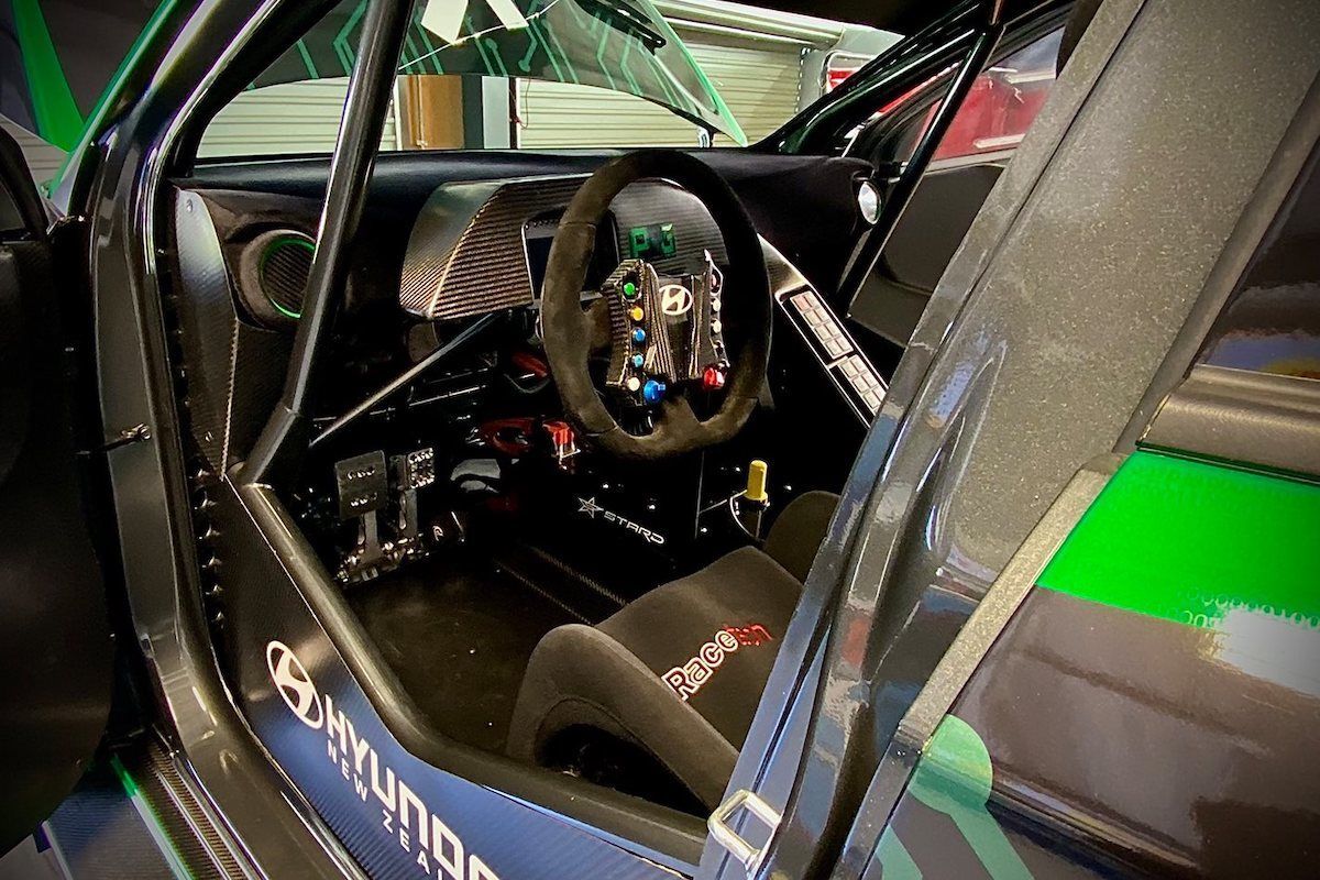 Hyundai Kona EV rally