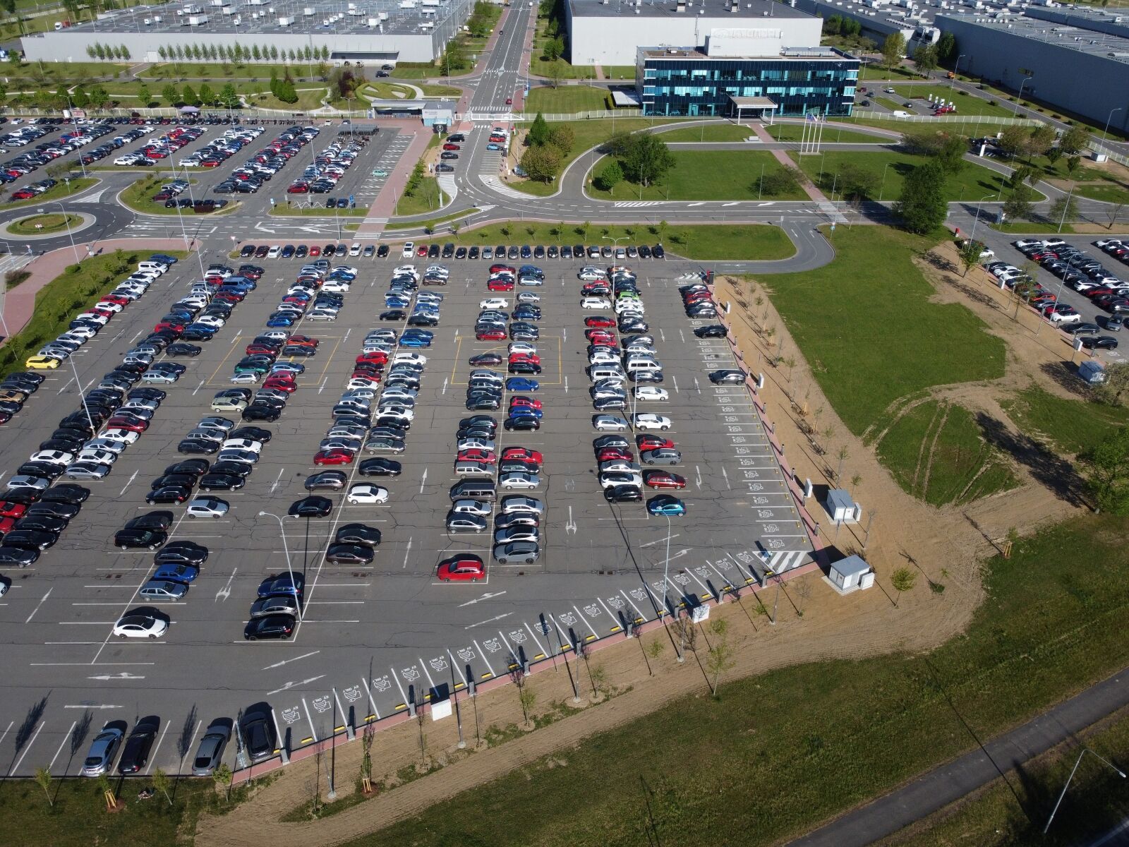 Hyundai Nošovice nabíjecí hub
