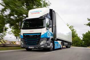 Na vodík a dál. Toyota už v Evropě využívá vodíkové kamiony