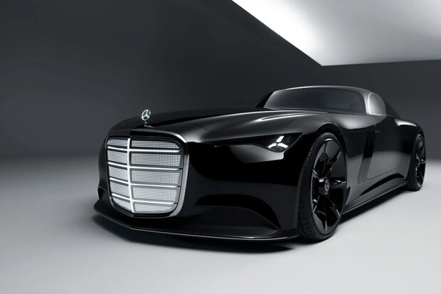 Mercedes-Benz představil elektrický koncept Vision Icon. Je to pořádně luxusní retro