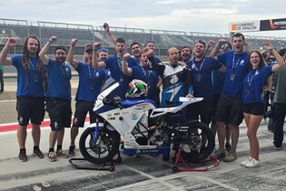 Tým z ČVUT má 7. nejrychlejší elektrickou motorku světa