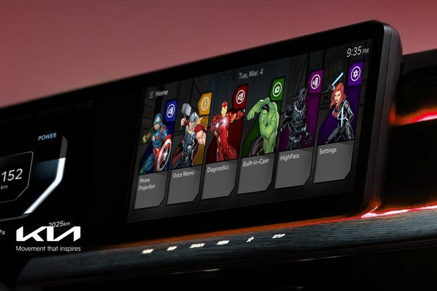 Od Avengers po Lvího krále. Kia promění interiér aut v pohádkový svět