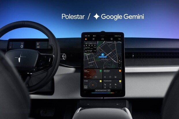 Polestar integruje umělou inteligenci Gemini do všech svých aut