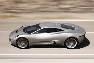 Jaguar C-X75 Hybrid 