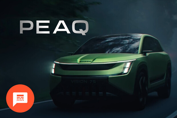 Škoda láká na vrcholný Peaq, Praha řeší parkování EV