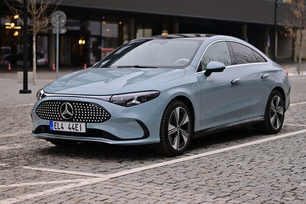 Elektromobil, co má rád zimu. Testujeme Mercedes CLA, evropské auto roku