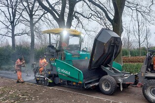 První plně elektrický silniční finišer ukazuje budoucnost stavební techniky