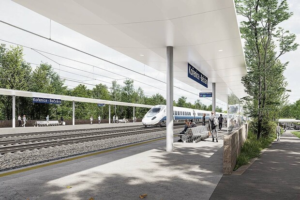 Vysokorychlostní trať Praha–Brno už zná svou budoucí trasu